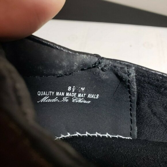 Easy Street Womens Genesis Black Slip On Comfort Flats Sz 8.5WW - LEFT SHOE ONLY - Picture 5 of 6